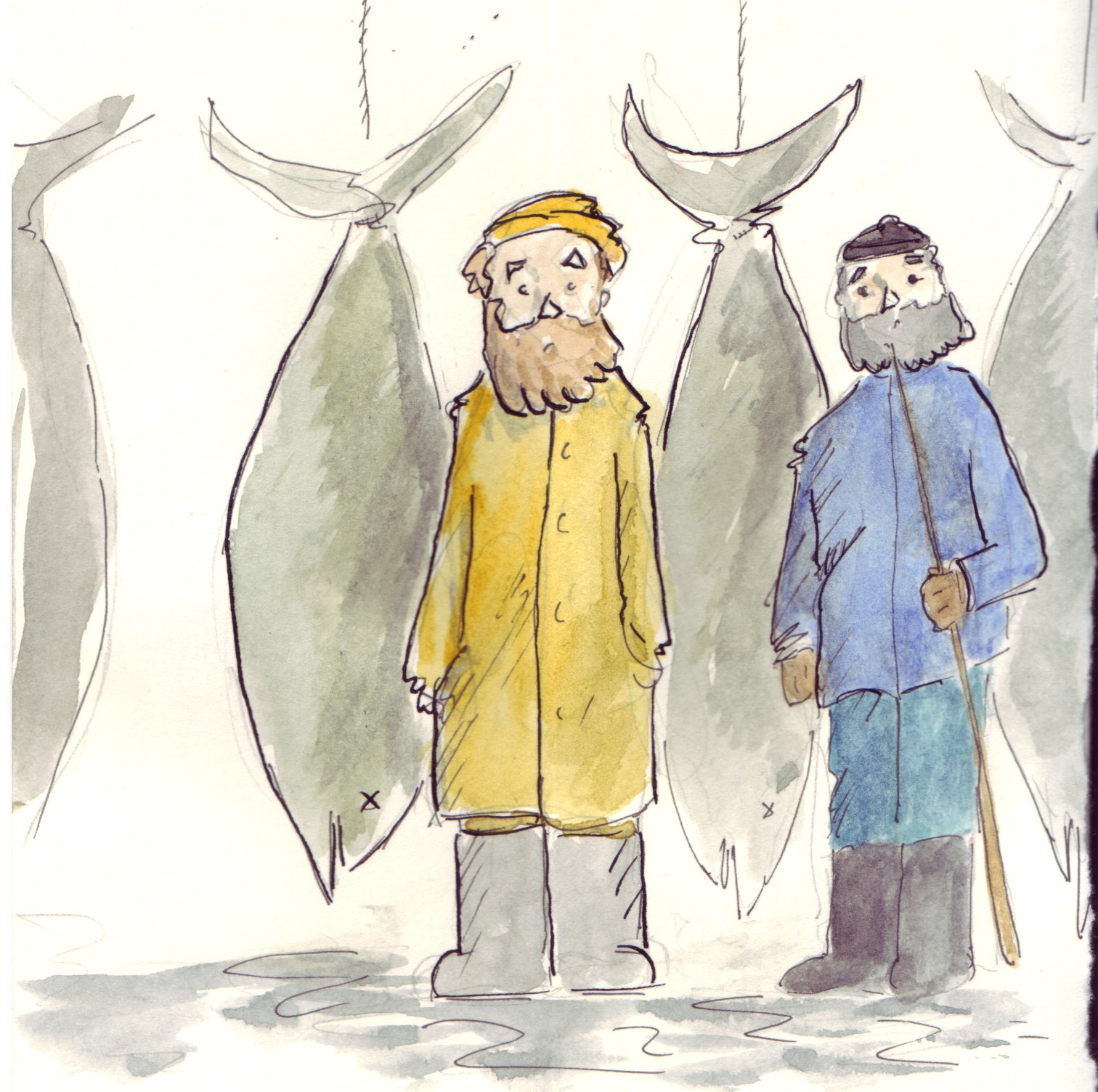 Fisherman illustration